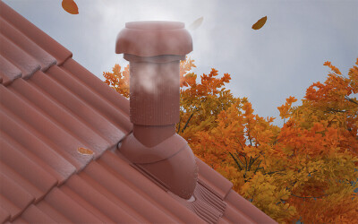 Dachsteine und Dachziegel