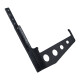 Schneefanggitterhalter, KS9221-9905, Zum Aufnageln, Schwarz