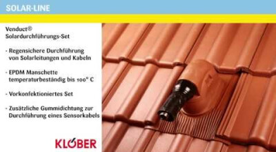 Venduct Solardurchführungs-Set